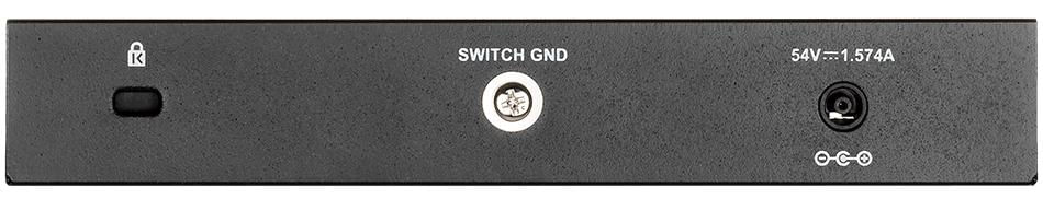 Switch de 8 Portas Smart 10/100/1000 Poe 64w Power Budget
