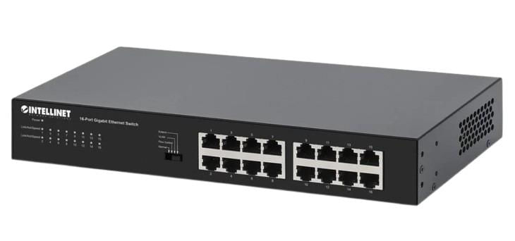Switch 16 Portas Ethernet Rj45 10/100/1000mbps