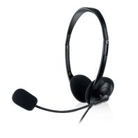 Auscultador USB com Mic 2.1M Preto