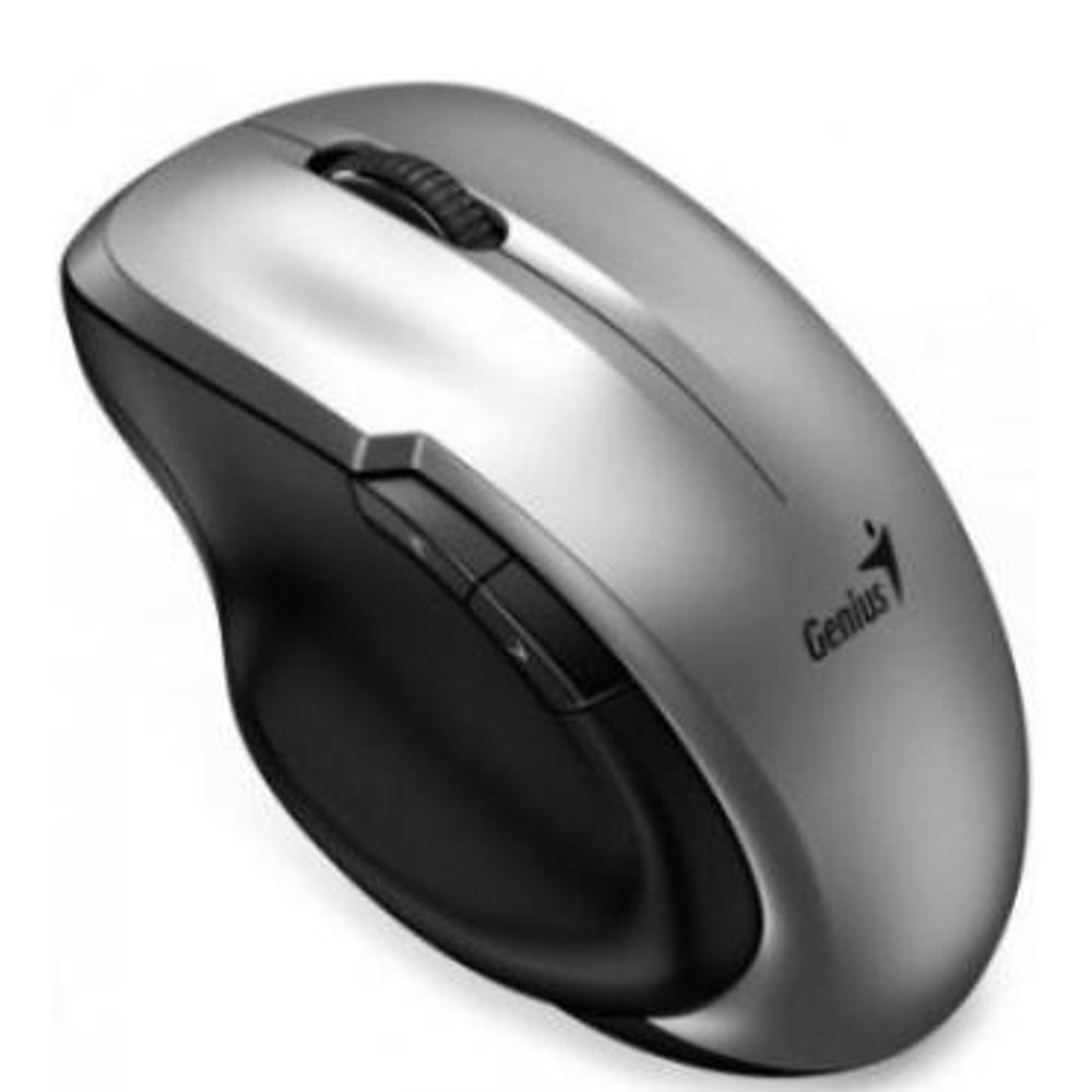 Rato Wifi Silent Ergo 8200s Tipo-C Cinzento