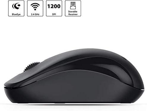 Rato Sem Fio WIFI NX-7005 V2 Preto