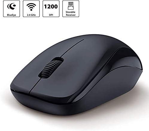 Rato Sem Fio WIFI NX-7005 V2 Preto