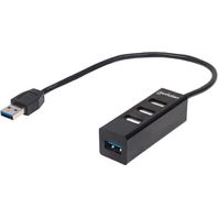 Adaptador USB-A 3.0(M) para 4 USB-A 2.0 (F)