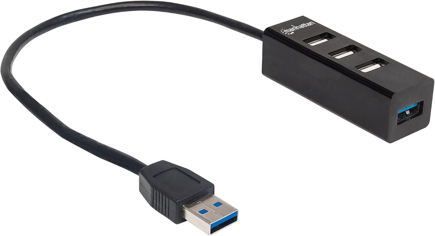 Adaptador USB-A 3.0(M) para 4 USB-A 2.0 (F)