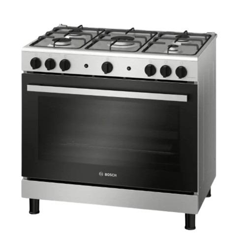 Fogão gás 90cm serie 2 forno gas inox