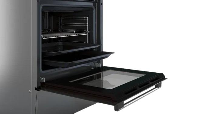 Fogão Bosch 60cm Gas/Misto Serie 2 Forno Electrico Inox