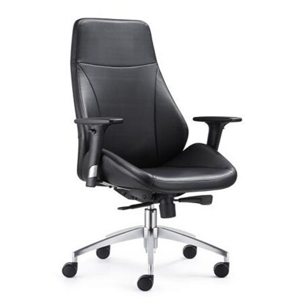Cadeira PU 2 Niveis Bk