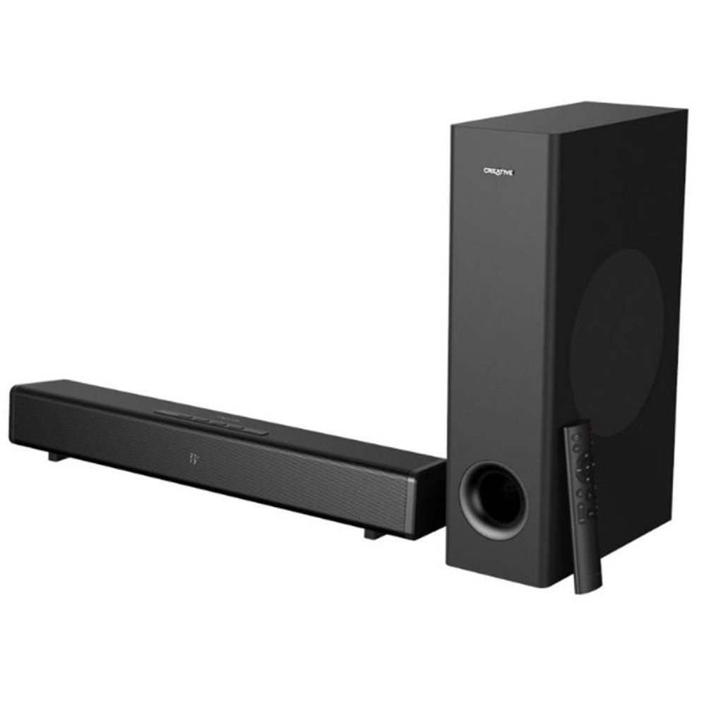 Barra De Som Stage 360 Dolby Atmos 2.1 preta