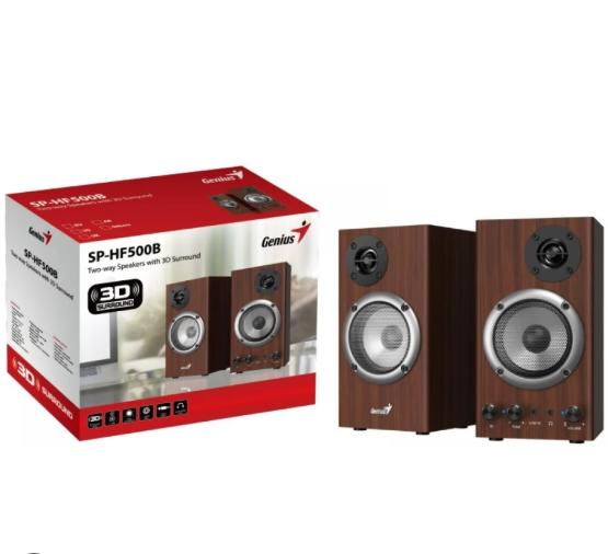 Colunas Sp-hf500b 16W Two-Way Madeira