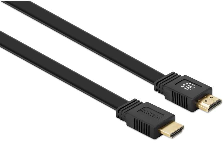Cabo Hdmi 5 Metros (m/m) Plano 4K @60Hz Preto
