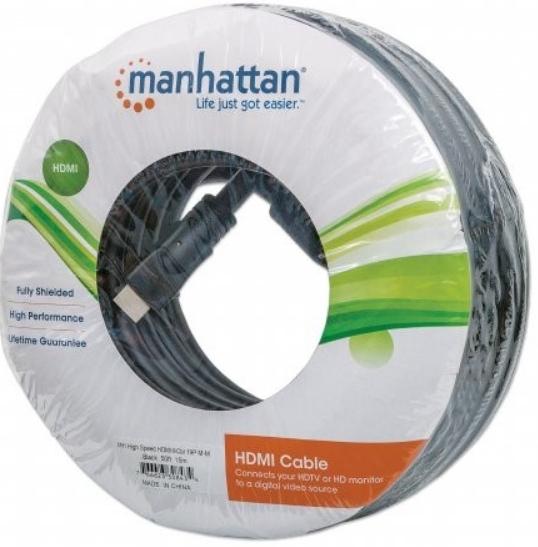 Cabo Hdmi Macho para Macho 15 Metros preto