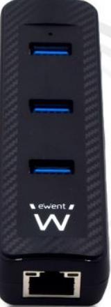 Hub Usb 4x Usb 3.1 Portas Gigabit