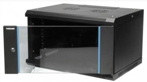 Armário 09U 600x450 19 Aço Preto