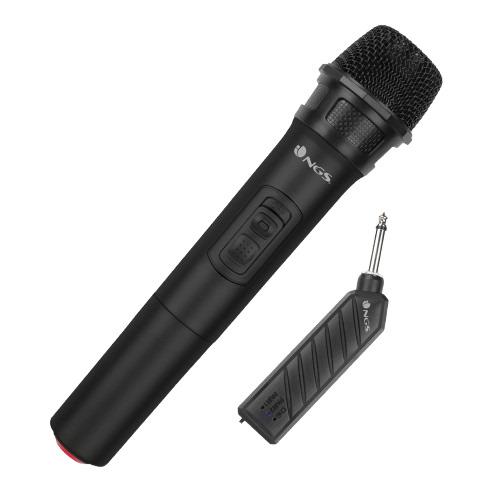 Microfone Wireless Vhf-261mhz Jack 6,3mm Singerair