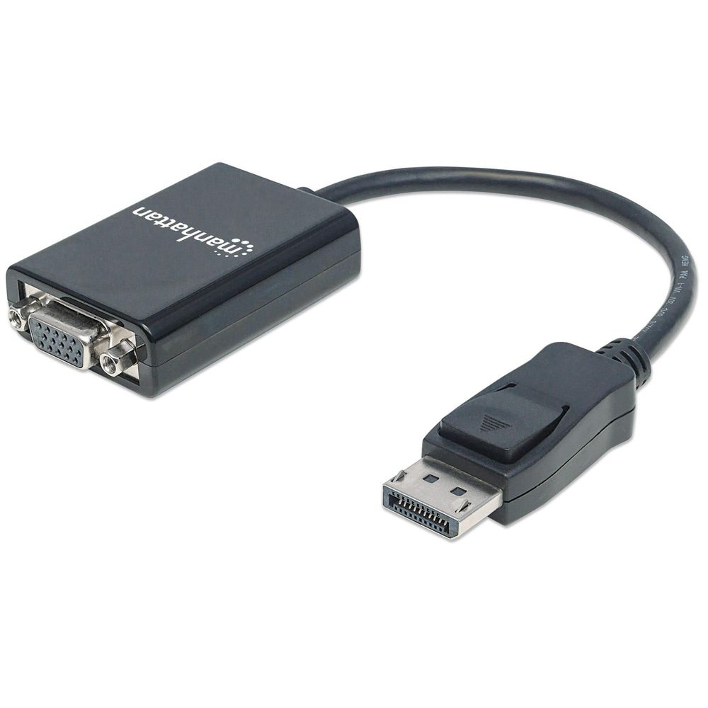 Adaptador Displayport (M) Para Vga (F)