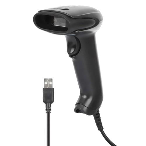 Pos Scanner Usb Para Código de Barras Preto