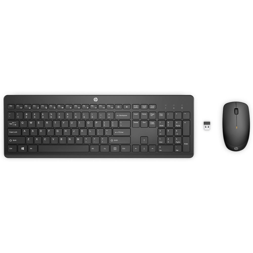 Teclado + Rato WIFI 235 Preto