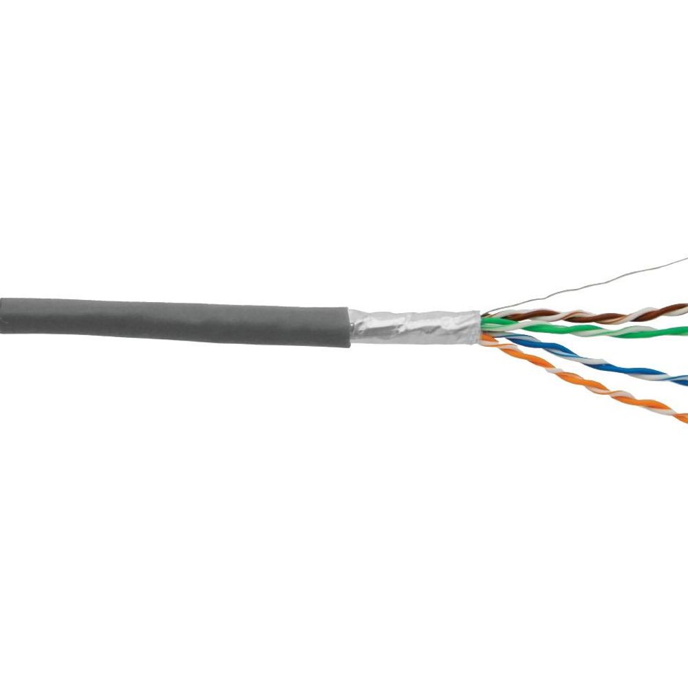 Cabo De Rede 305m Ftp Cat6 24awg Cinza