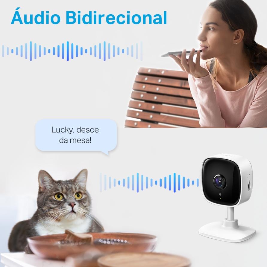 Câmera Wireless 1080p Fhd C100