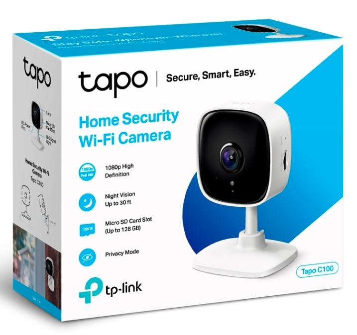 Câmera Wireless 1080p Fhd C100