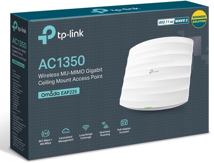 Acess Point Wifi Ac1350 Dual Band Ceiling Mount