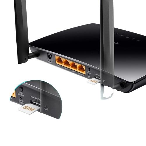 Router Wifi 4G Lte 300mbps N 3x10/100Mbps