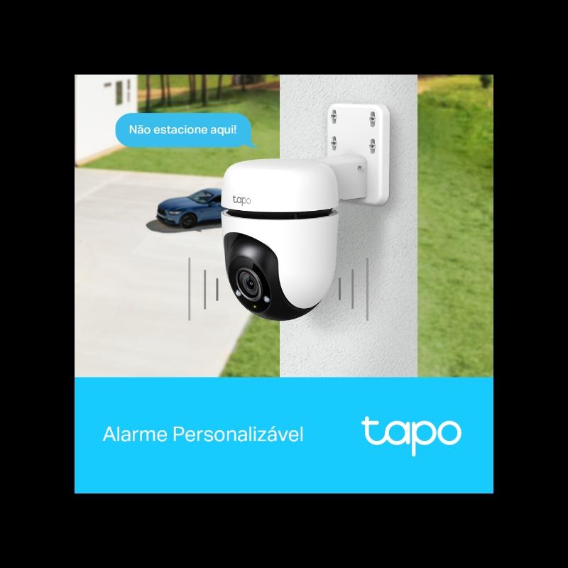 Câmera de Vigilância Wireless 1080p Fhd 360° Horizontal, 130° Vertical