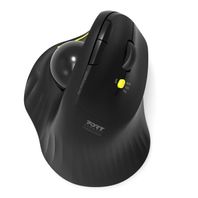 Rato Wireless Com Design Ergonômico Prof 2.4ghz Track Ball