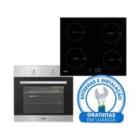 Forno + placa de indução