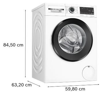 Maquina de Lavar Roupa 9KG Serie 6 Branca