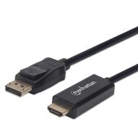 Cabo DISPLAYPORT 1.8MT (M) para HDMI Preto