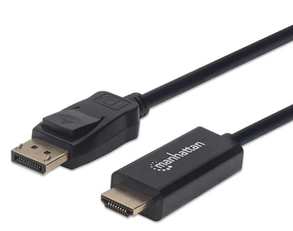 Cabo DISPLAYPORT 1.8MT (M) para HDMI Preto