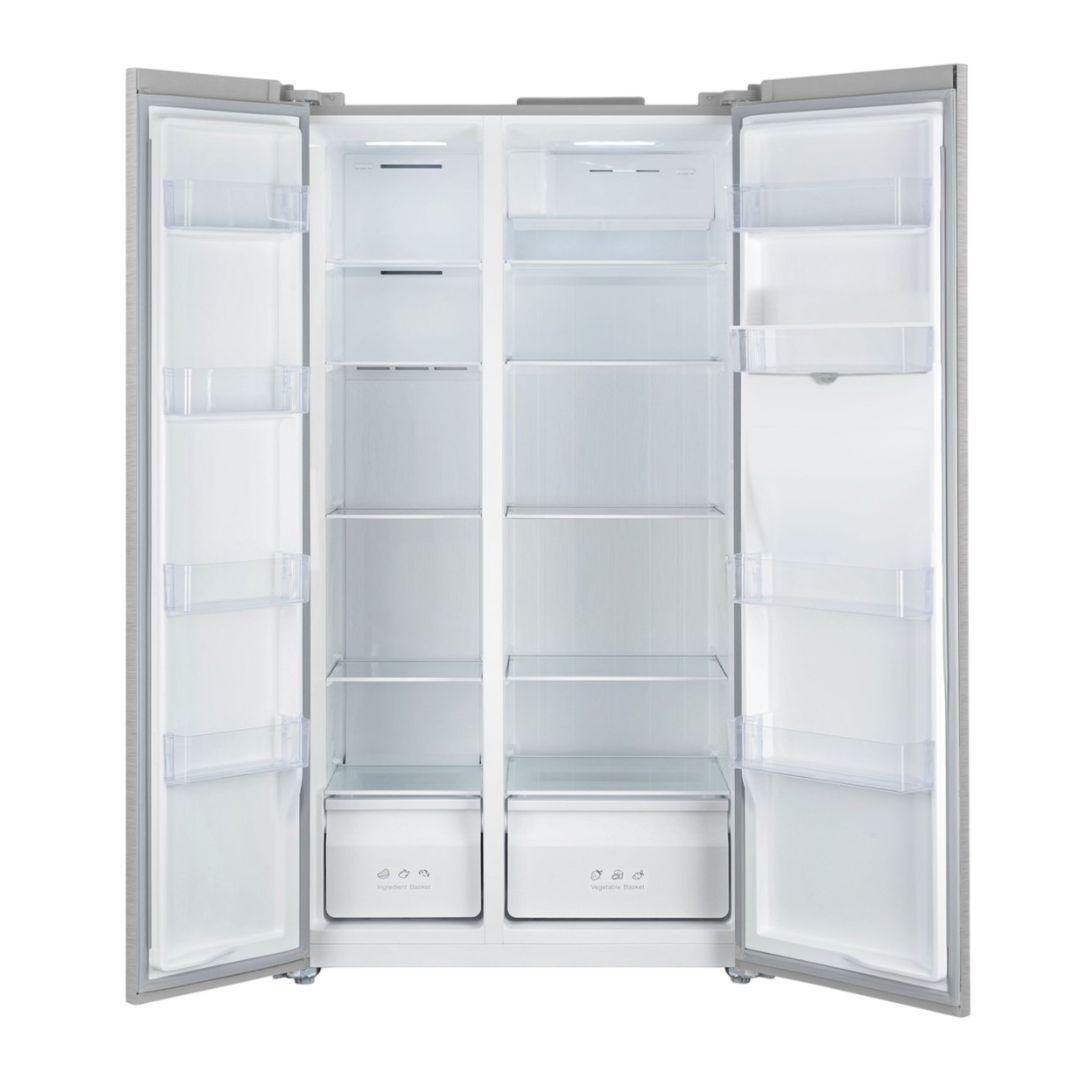 Frigorífico SBS 488L Nofrost Cinzento