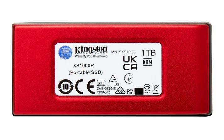 Disco Externo 2.5" Ssd 1TB Usb 3.2 Portátil Vermelho