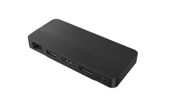 Docking Station USB-C Dual Display Travel Dock com Adaptador
