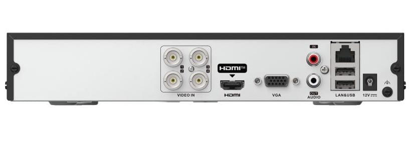 DVR H.265 4 Canais 720P 1U