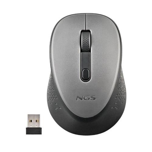 Rato sem Fio Dew Silent Wireless 2.4Ghz Cinzento