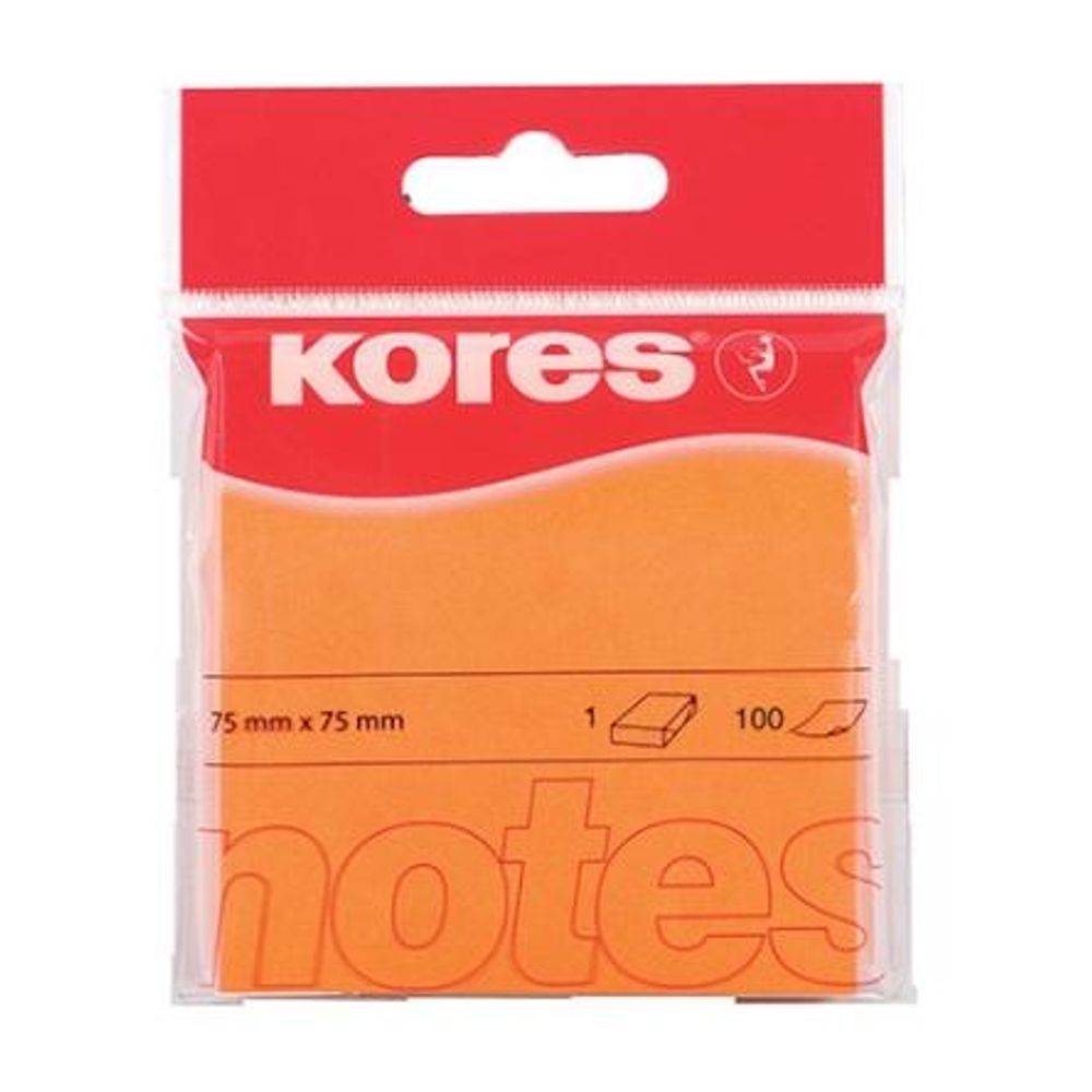 Post-It 75 x 75 100 Folhas Laranja