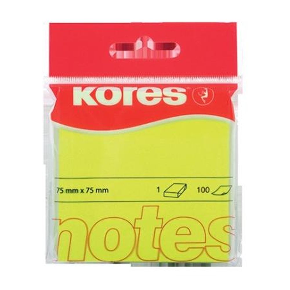 Post-It 75 x 75 100 Folhas Amarelo