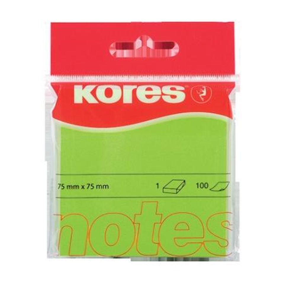 Post-It 75 x 75 100 Folhas Verde