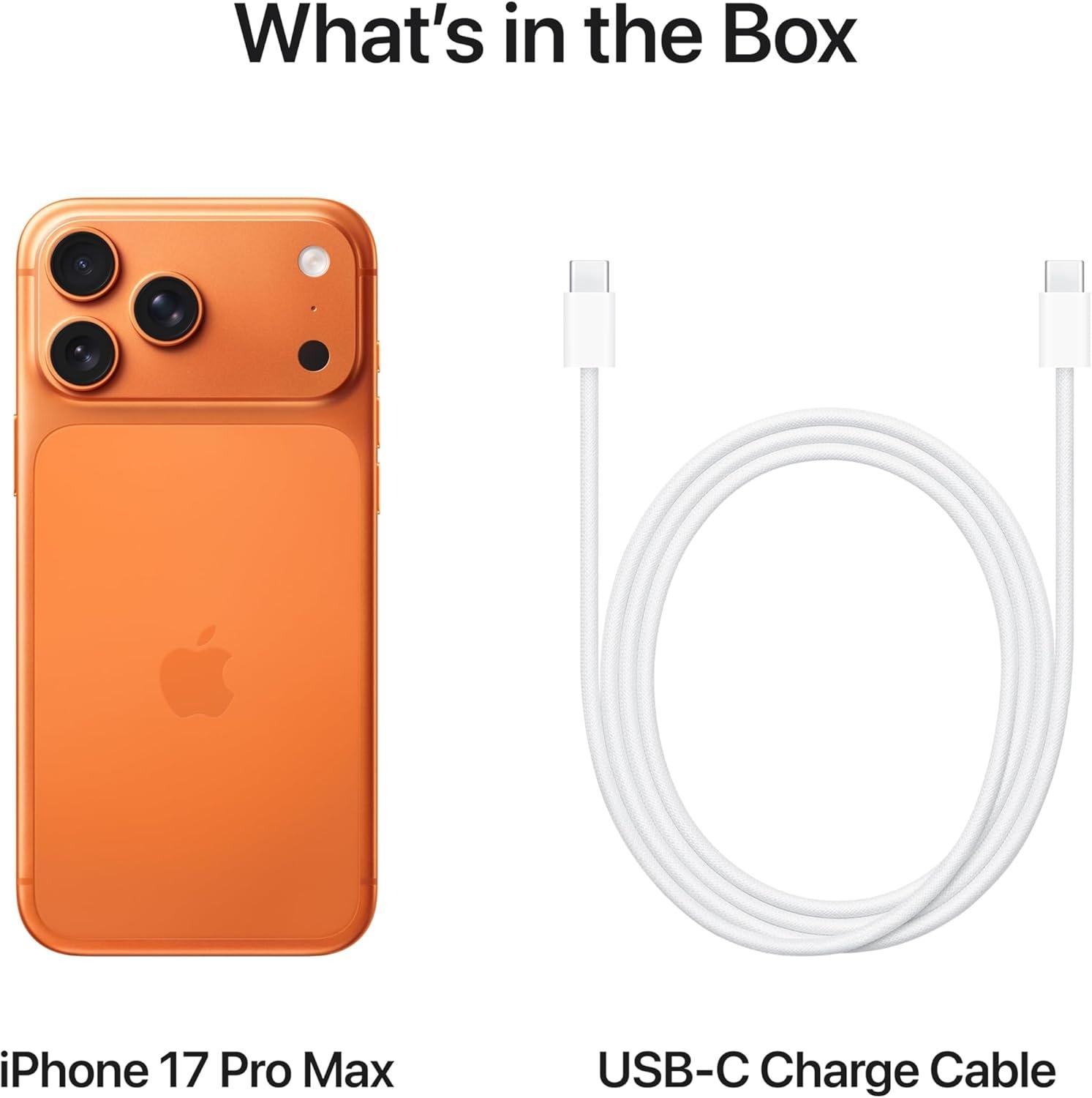 Smartphone Iphone 17 PRO MAX 256GB Laranja