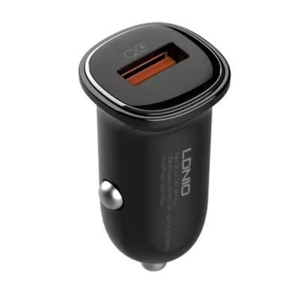 Carregador Para  Carro Usb-A Para Usb-C Single 30W