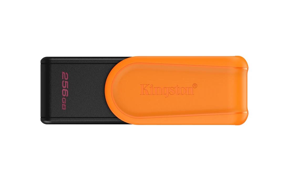 Pen Drive 256GB DT USB 3.2 Exodia S Preto / Laranja