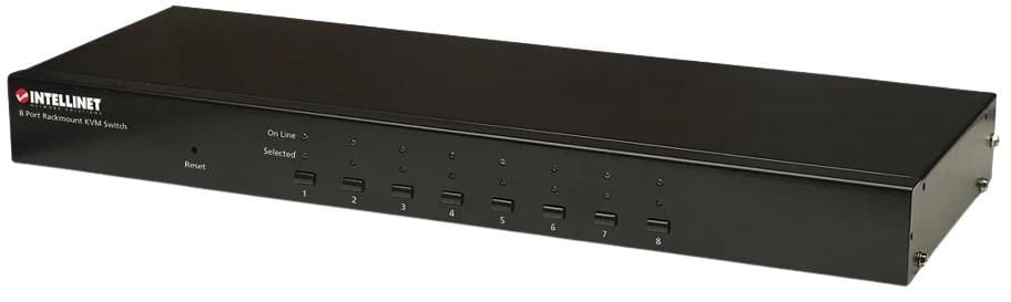 Switch Kvm 8 Portas Usb Ps2 Rackmount