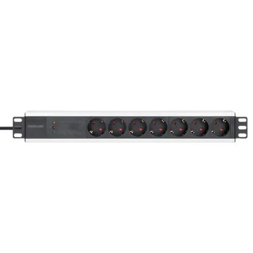 Pdu Rackmount 1u 7 Tomadas Alemã 3m C/ Proteção