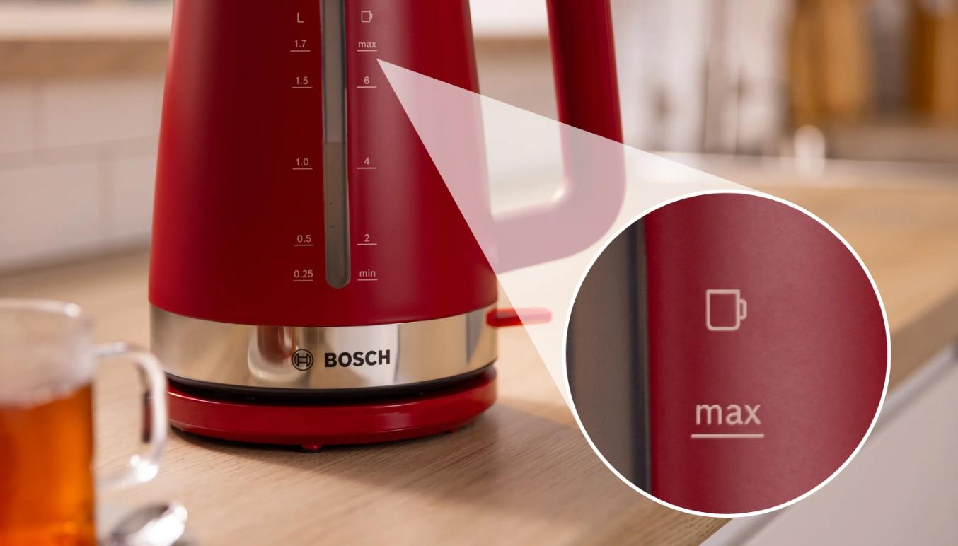 Jarro Eléctrico Mymoment 1.7 L 2400W Vermelho