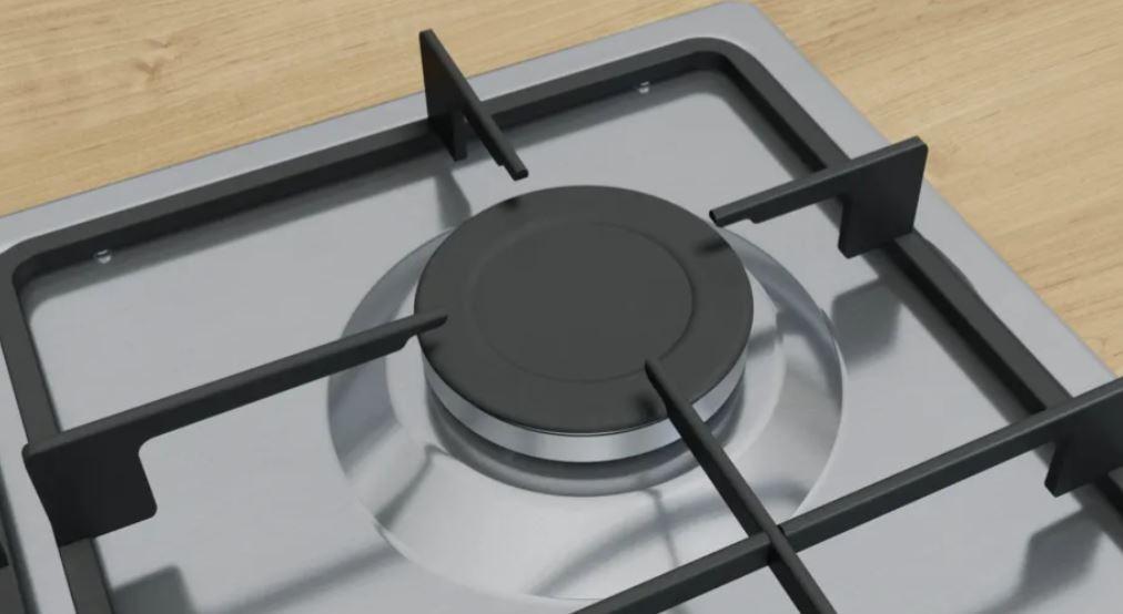 Placa 60CM Gás Série 4 INOX 4 INOX 4P