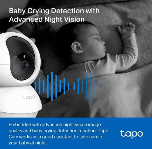 Câmera Wireless 1080P FHD 360º Horizontal,  114º Vertical 2UN