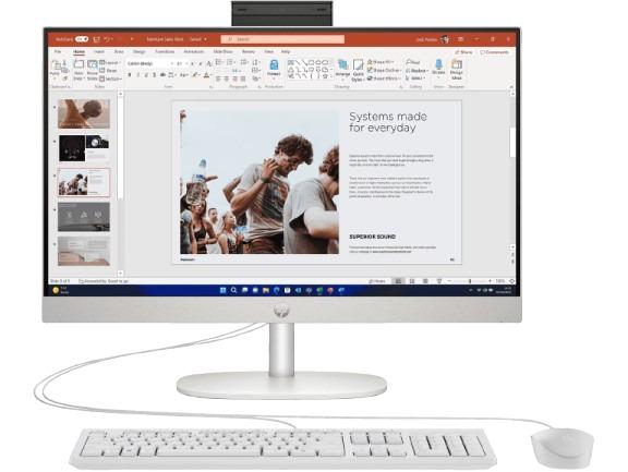 Computador All-in-One 240 G10 23.8" I5-1334 FHD 8GB/512GB SSD W11P Branco