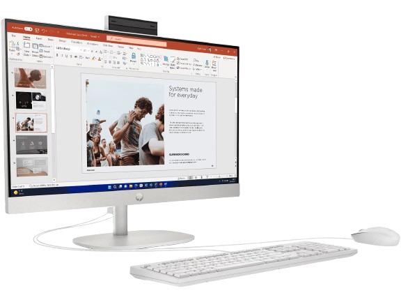 Computador All-in-One 240 G10 23.8" I5-1334 FHD 8GB/512GB SSD W11P Branco